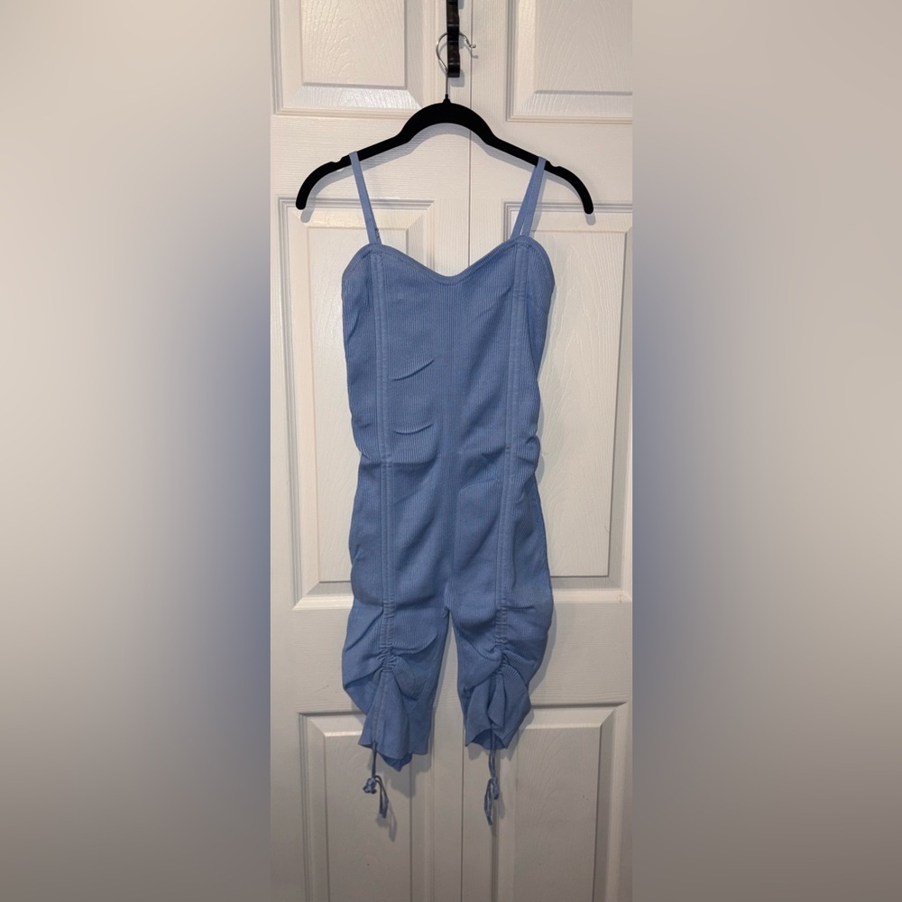 NWOT Blue Ribbed Sweater by 36point5 JUNIORS